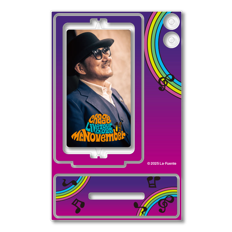 ChageLiveTour2025 Mr.November アクリル回転スタンド – Chage