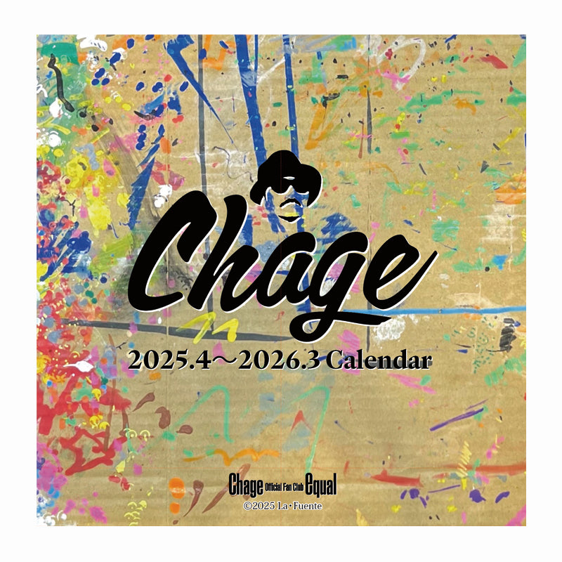2025.4～2026.3卓上カレンダー – Chage OFFICIAL GOODS STORE