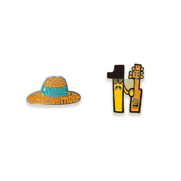 La’cryma Christi ピンバッジセット ChageLiveTour2025 Mr.November ピンバッジセット – Chage OFFICIAL