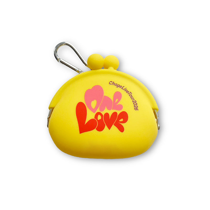ChageLiveTour2026 One Love　カラビナ付きシリコンがまぐち