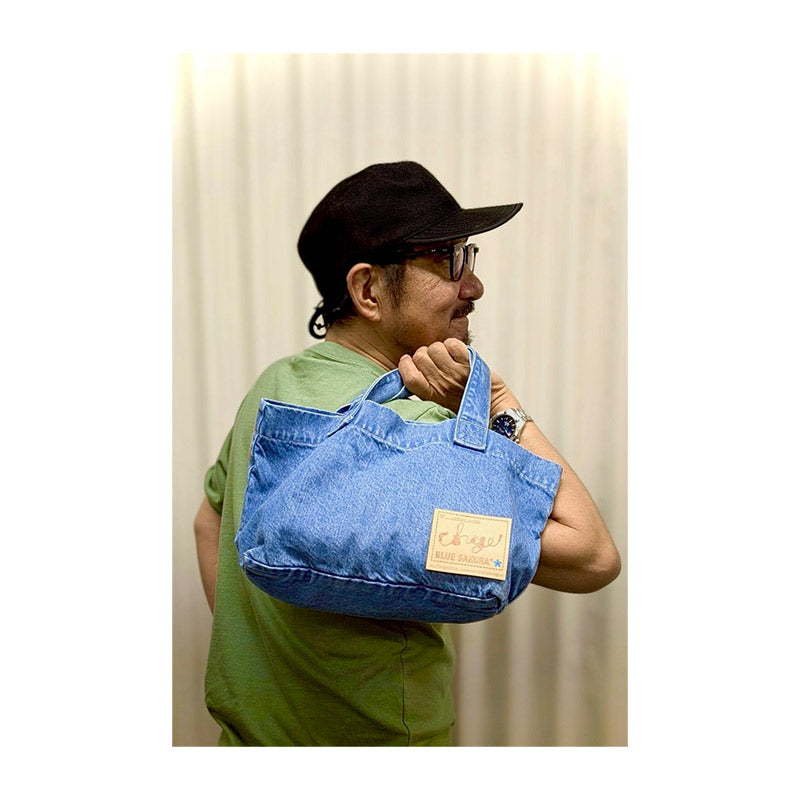 BLUE SAKURA×Chage　コラボデニムトートバッグ＜受注期間：～5/20まで＞